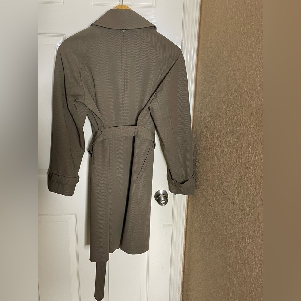 Women’s Orvis small Herringbone trench Coat​​​​​​​​​​​​​ - Picture 10 of 11
